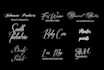create script font and handwriting signature logo