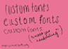 turn your handwriting into a font