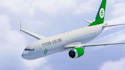 make jet airplane logo animation