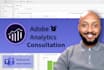 provide 1 hour adobe analytics consultations