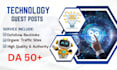 publish SEO guest post on tech and news blog for backlinks