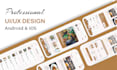 design and revamp figma mobile app design UI UX website landing page