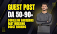 provide high da guest post with authority backlinks