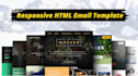 design HTML email template, responsive email template