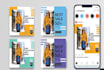 design instagram story and post templates