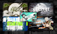 design custom streaming and social media graphics