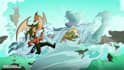 design splash art or illustration for game novel etc