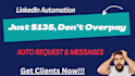 build b2b linkedin lead generation automated sales funnel