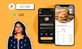 do mobile app UI design, wireframe