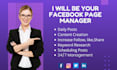 be your facebook page manager