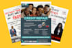 design tax prep flyer in united states style