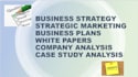 do urgent business strategic marketing research and company analysis