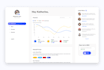 craft UI UX design for the dashboard