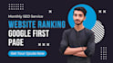 provide monthly seo services to rank website