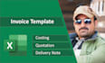 design excel costing quote and invoice template