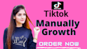 do grow your tiktok account organically