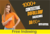 provide white hat high quality contextual dofollow backlinks