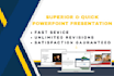 create a powerpoint presentation quickly