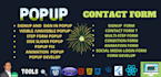 make contact form, pop up,sign up or sign in form in 24hours