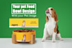 do pet,dog,cat food bowl design