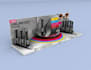 design creative counter top posm display stand