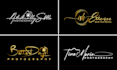 design photography, signature, scripted, cursive, style logo