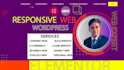 create responsive wordpress website design, business or website development