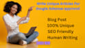 write unique articles for google adsense approval