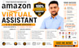 be your amazon virtual assistant for a to z seller account management
