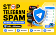 setup telegram moderation bot, anti spam, group management
