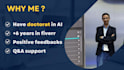 provide expert ai and machine learning technical consulting