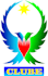 rainbow green leter r logo