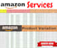 fix and create an amazon product listing and variation for your amazon listings
