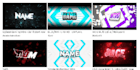 create 3d opening and closing video youtube