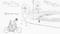 do trendy hand drawn and illustrated  animated lyric video