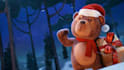 add logo and text in funny christmas video ads