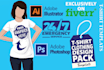 do vector art a super eye catching graphic t shirt design