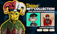 draw and generate nft art collection