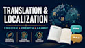 translate and localize english, french, and arabic content