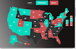 create interactive svg USA map with HTML, CSS and javascript