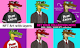 create nft character art design for 1k 5k,10k collection