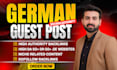build quality high authority german guest post dofollow white hat SEO backlinks