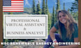 be your professional business virtual assistant and project manager