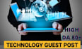 publish high traffic and high da guest post