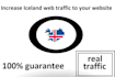 increase iceland web traffic to your website