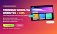 develop webflow websites with cms