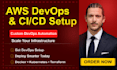 aws devops automation, kubernetes, docker, and cicd pipeline setup