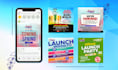 create eye catching instagram and facebook post designs