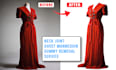 do ghost mannequin, neck joint, dress image editing service