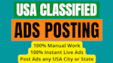 do USA classified ads post on top US ad posting sites
